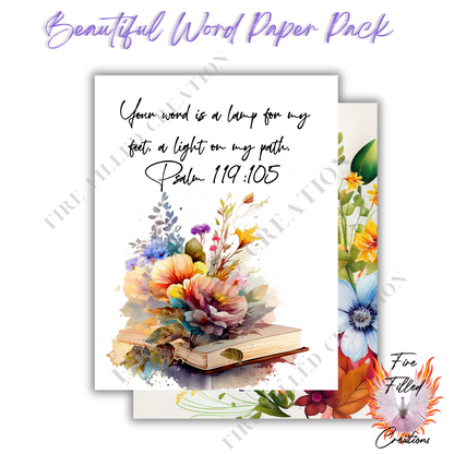 Beautiful Word - Paper Pack