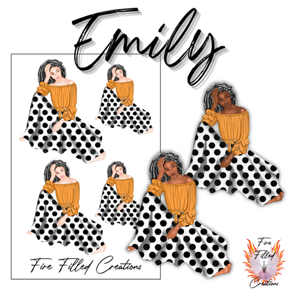 Emily - Sticker Sheet