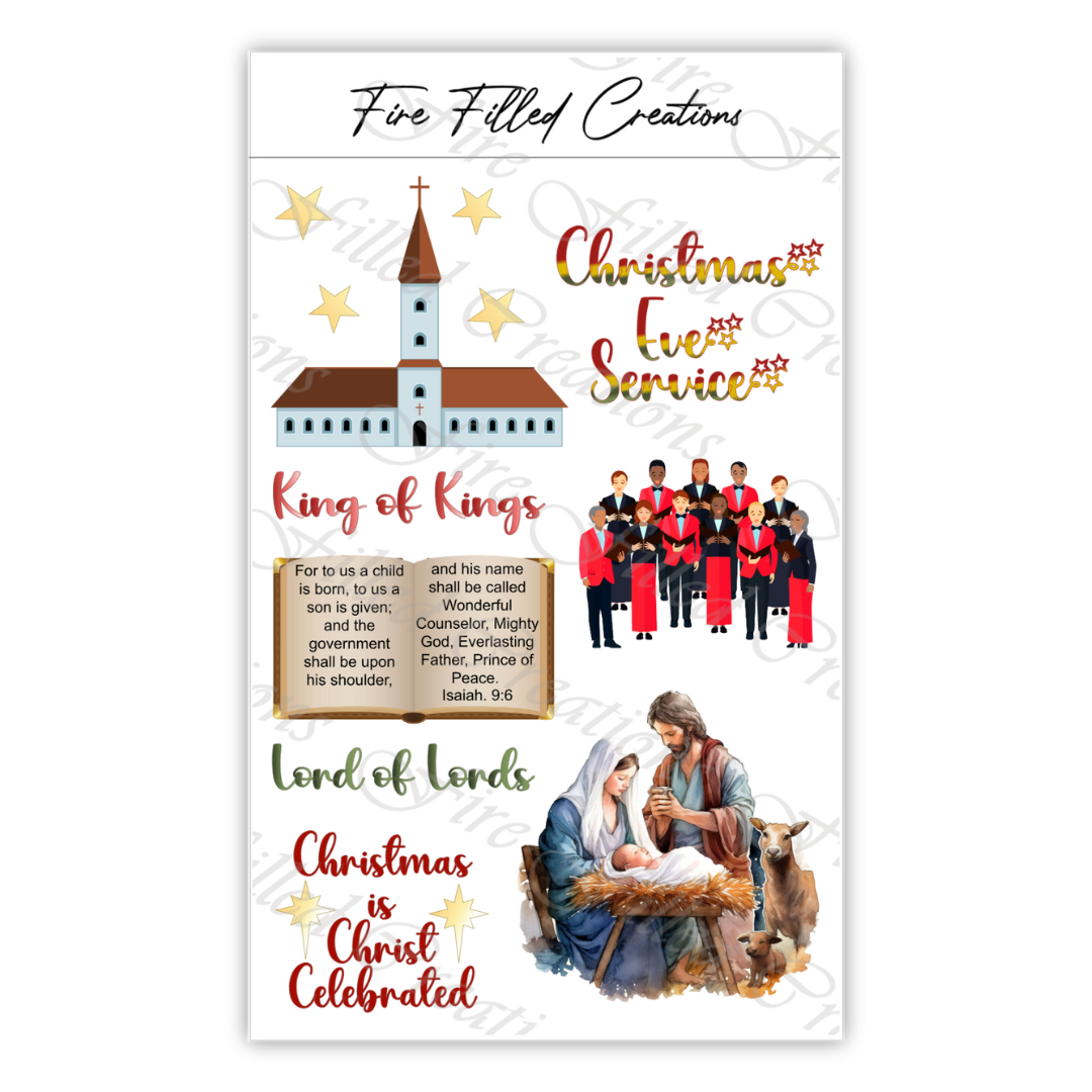 Christmas Activities Sticker Sheets
