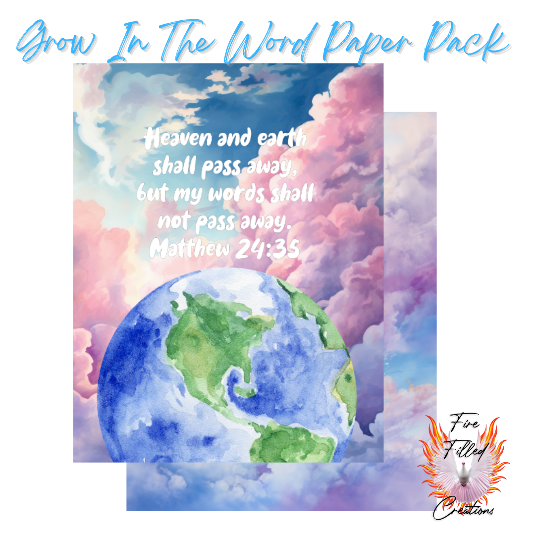 Grow In The Word Paper Pack (DIGITAL)