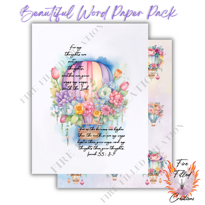 Beautiful Word - Paper Pack