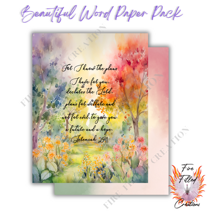 Beautiful Word - Paper Pack