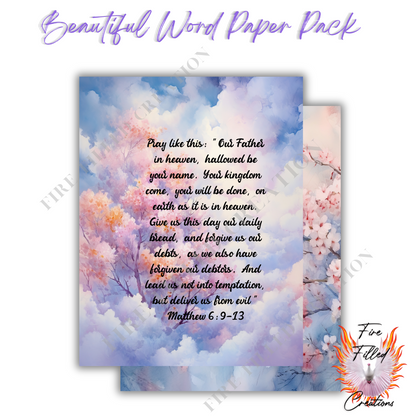 Beautiful Word - Paper Pack