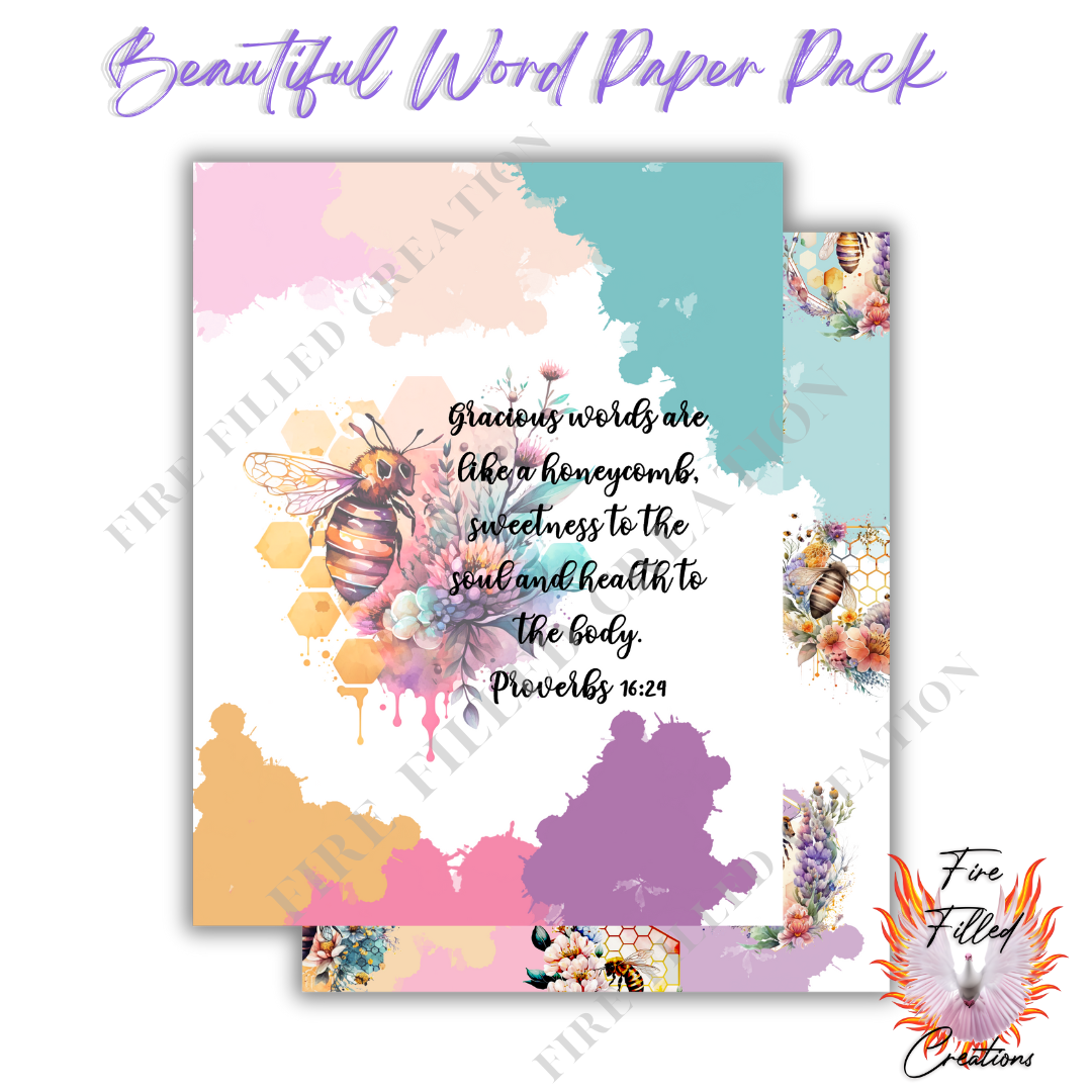 Beautiful Word - Paper Pack