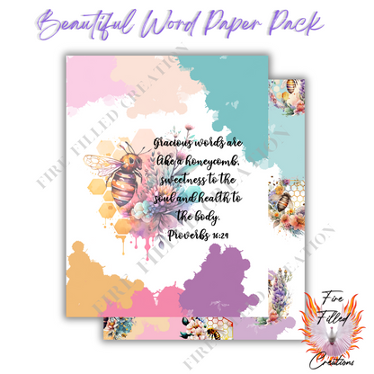 Beautiful Word - Paper Pack