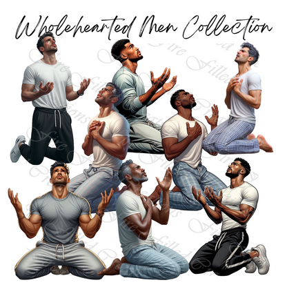 Wholehearted Men Sticker Collection