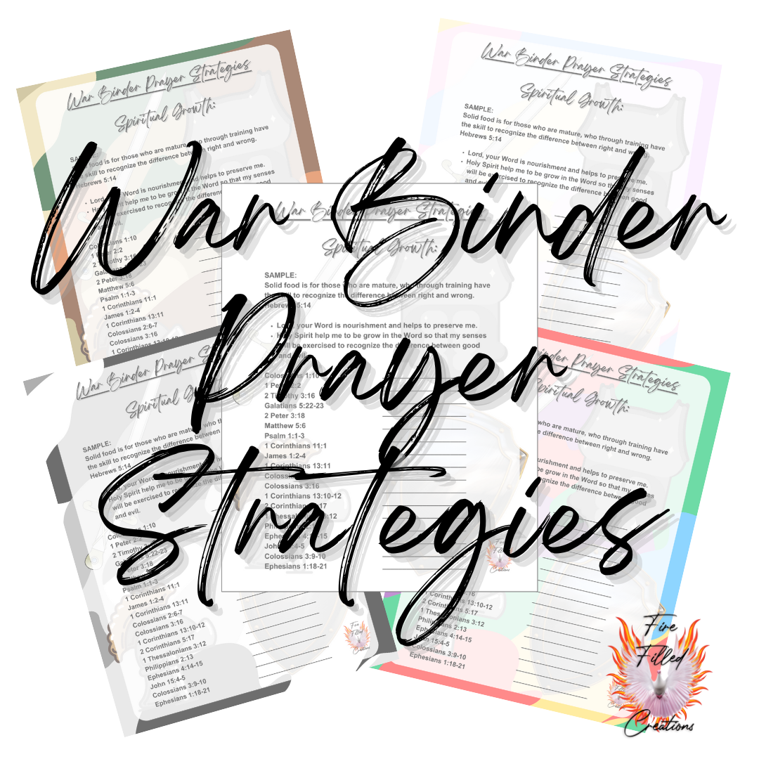 War Binder Prayer Strategies (Digital)