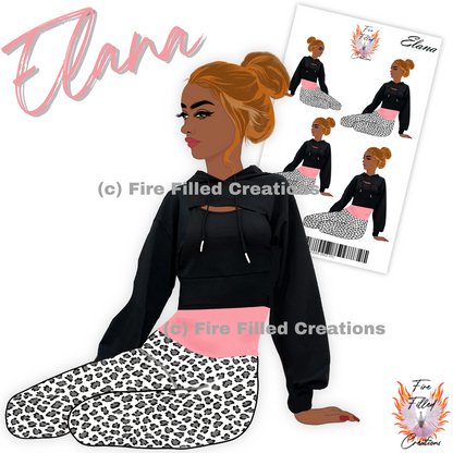 Elana - Sticker Sheet