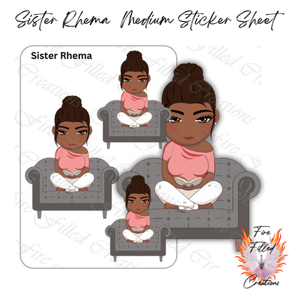 Sister Rhema Mini Faithful - Sticker Sheets and Die Cut