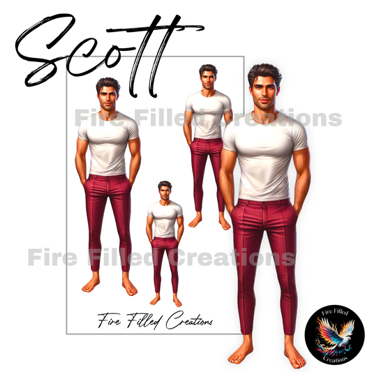 Scott - Sticker Sheet