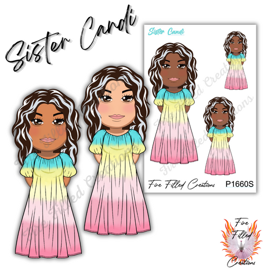 Sister Candi Mini Faithful - Sticker Sheets and Die Cuts