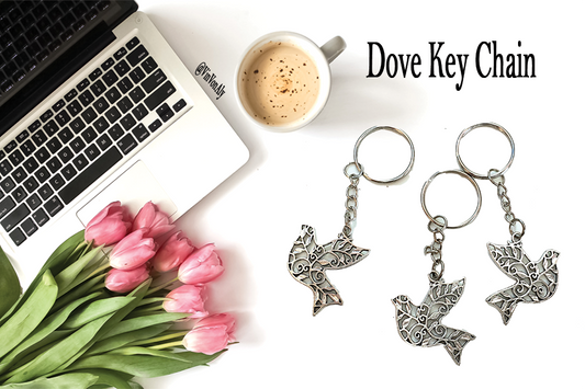 Dove Key Chain